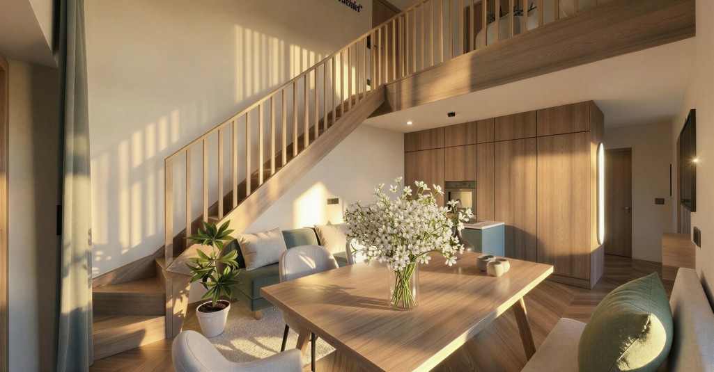 Wohnbereich im Premium Appartement Carla am Bauernhof Schladming Dachstein &copy; Kotrasch