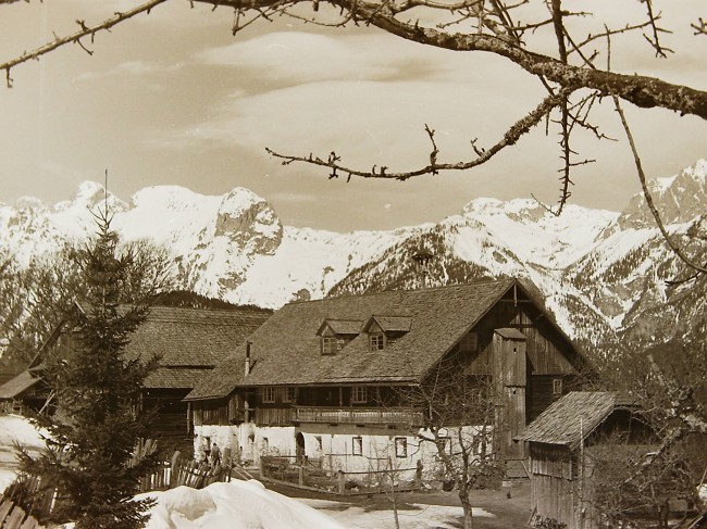 Das Dirtlergut vor 70 Jahren