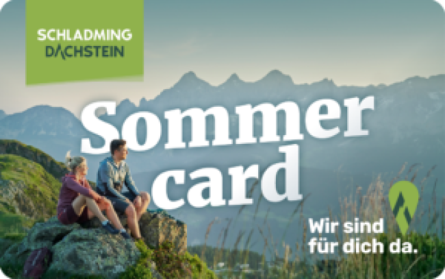 Die Schladming Dachstein Card ist am Dirtlergut inklusive.